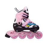 VENOR Ignite LED Inliners - Black/Pink-ScootWorld.dk