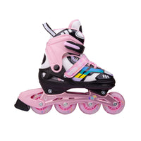 VENOR Ignite LED Inliners - Black/Pink-ScootWorld.dk
