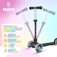 Primus Filius Trehjulet Løbehjul til Børn - Rainbow-ScootWorld.dk