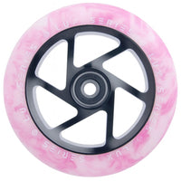Striker Lux Spoked 110mm Hjul til Løbehjul - White/Pink-ScootWorld.dk