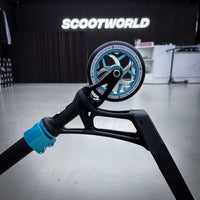 Striker Ethic 500mm Black Teal Custom Build - Black/Teal-ScootWorld.dk