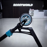 Striker Ethic 460mm Black Teal Custom Build - Black/Teal-ScootWorld.dk
