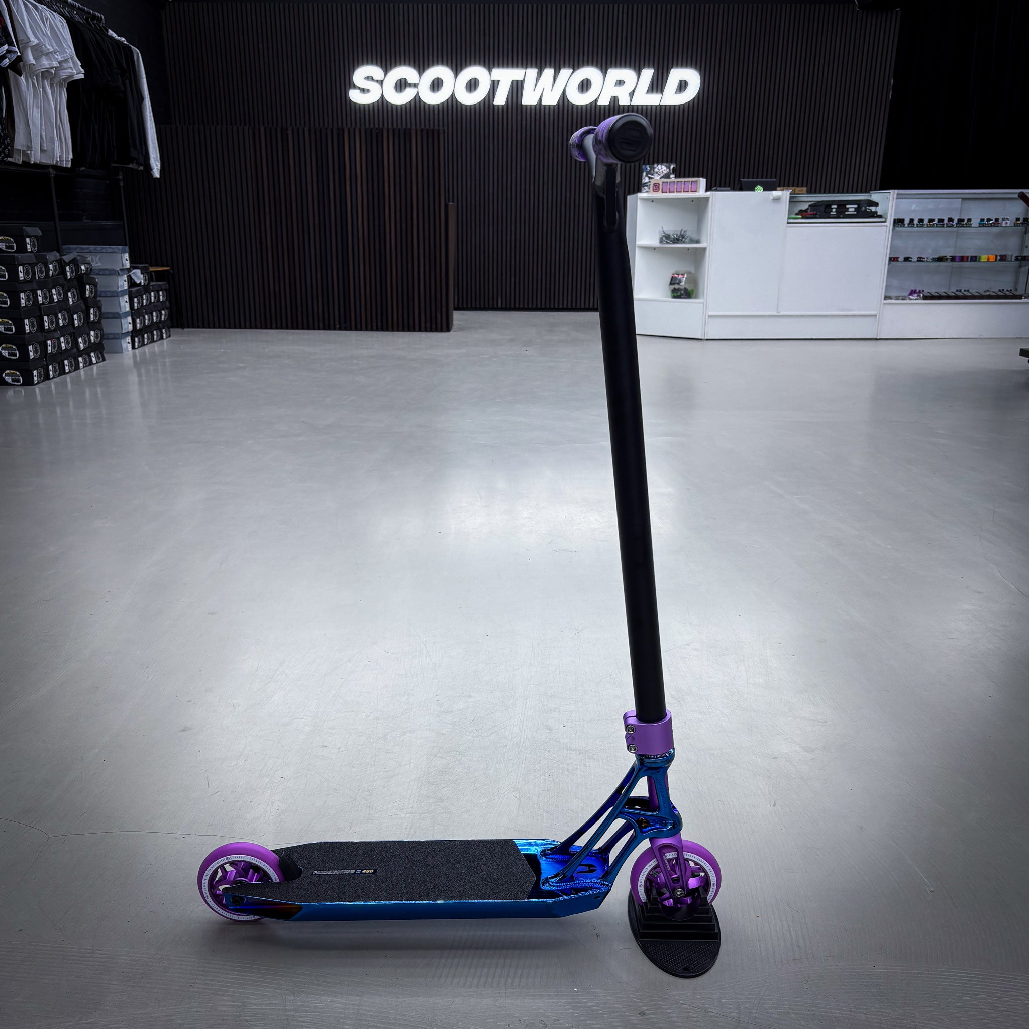 Striker Ethic Blue/Purple 460 Custom Build - Black/Blue/Purple-ScootWorld.dk