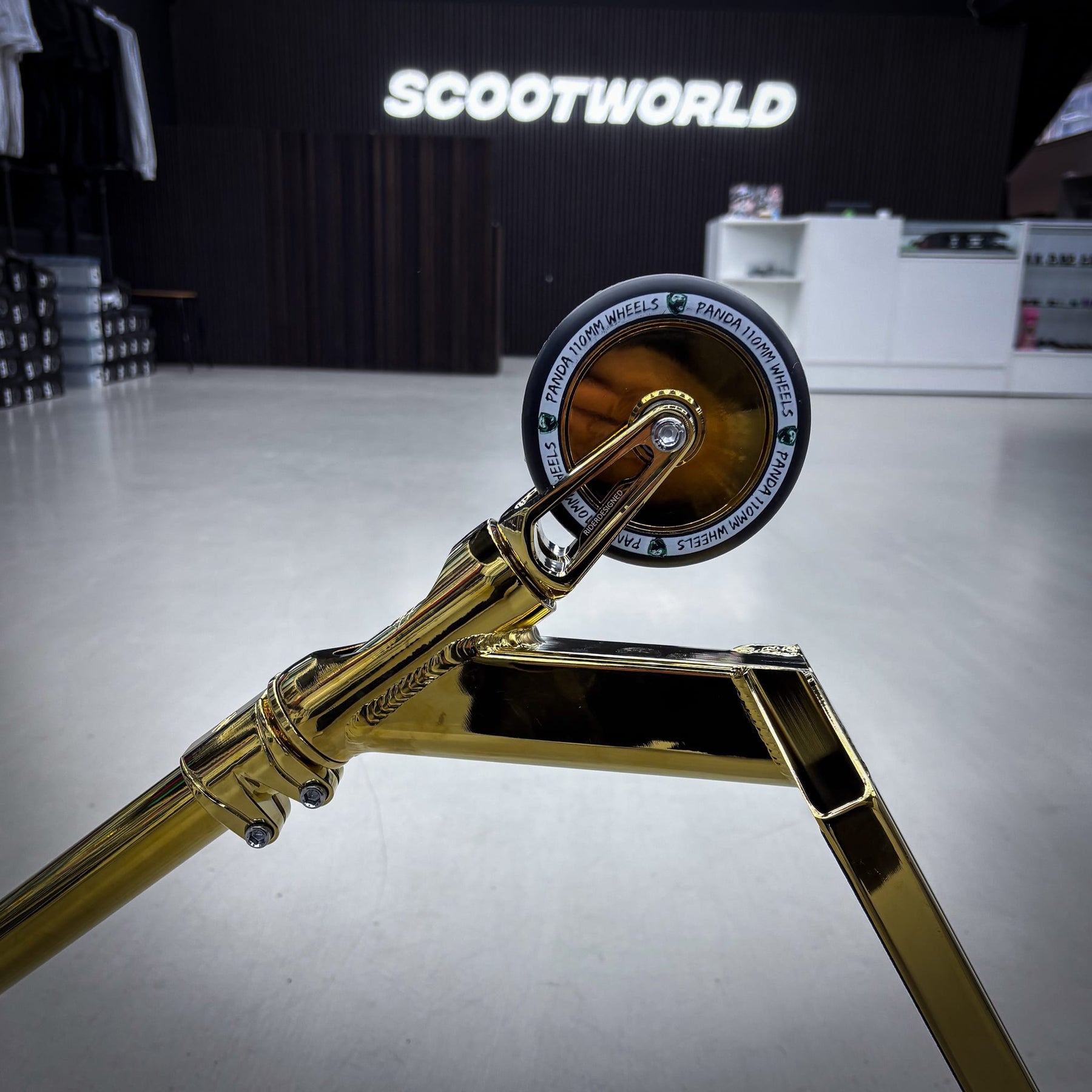 Striker Gold S Custom Løbehjul - Gold-ScootWorld.dk