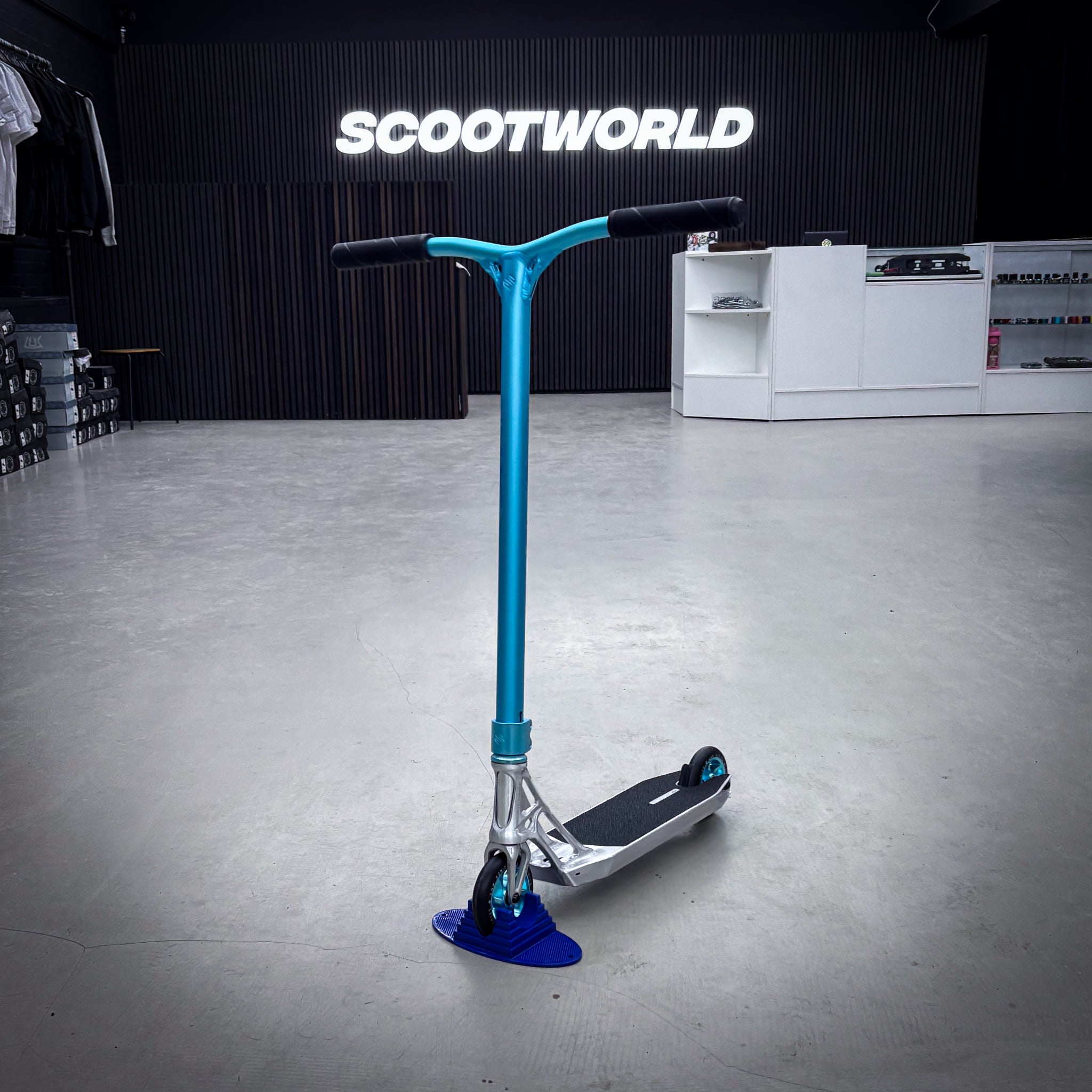 Striker Ethic Pande Raw/Teal Custom Løbehjul - Raw/Teal-ScootWorld.dk