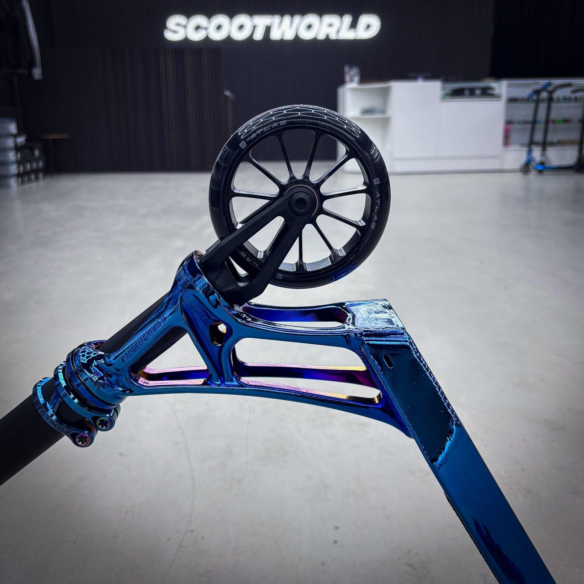 Ethic Blue Chrome Wolp Custom Løbehjul - Blue Chrome-ScootWorld.dk