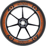 District Dual Width Core Hjul Til Løbehjul - Black/Orange