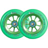 River Glide Emerald Wheel for Scooter 2-Pack - Green