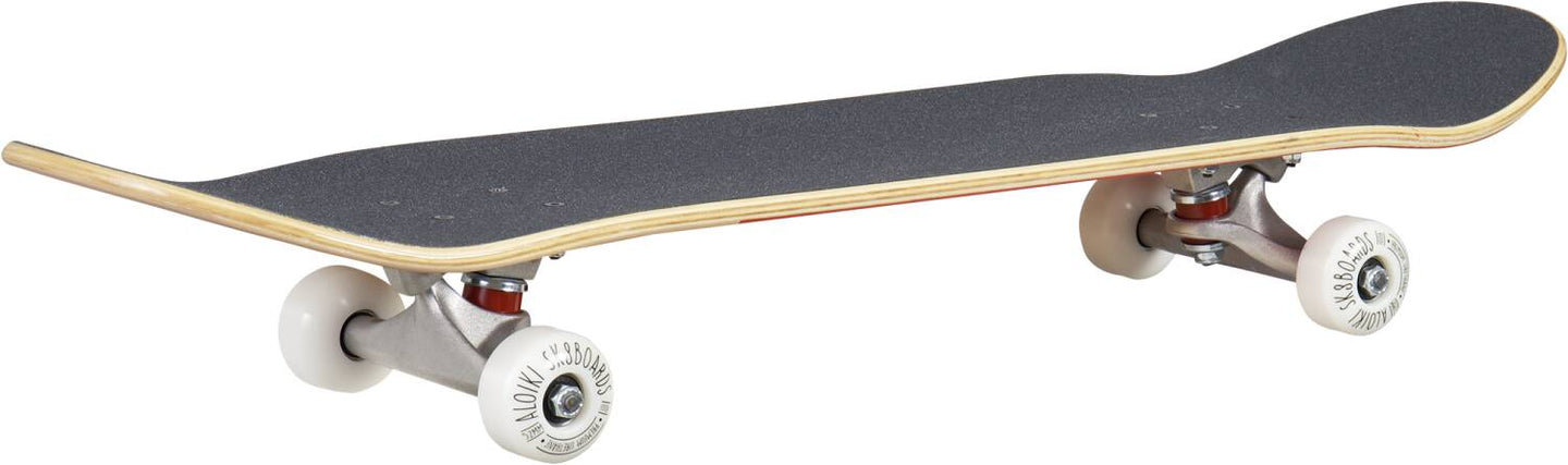 Aloiki Leaf Complete Skateboard - Blue