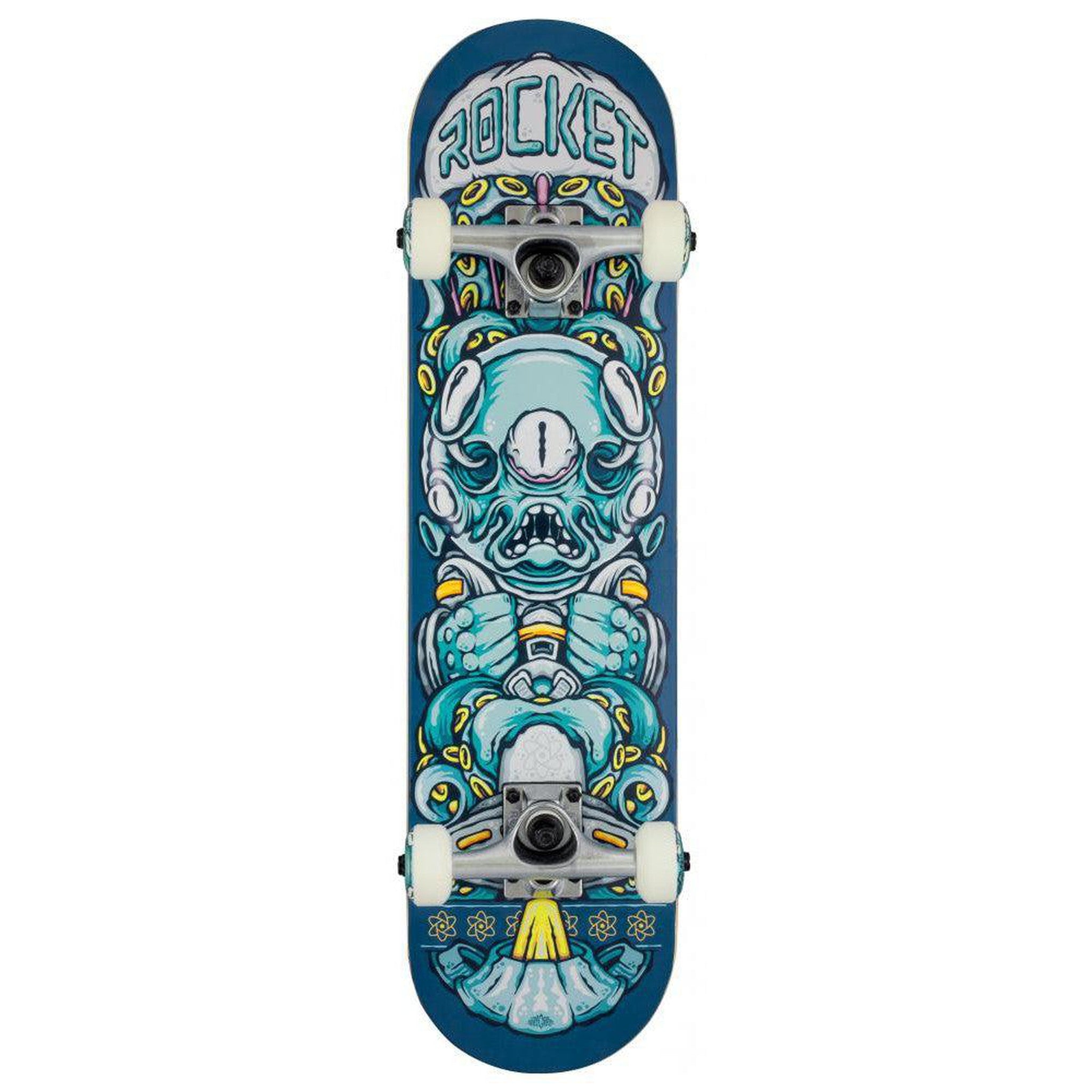 Rocket Pile-up Komplet Skateboard - Alien - 7.375"-ScootWorld.dk