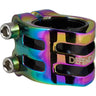 Longway Defender Stunt Scooter Clamps - Rainbow