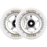 Proto Gripper Hjul Til Løbehjul 2-Pak - White/Raw