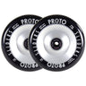 Proto Full Core Sliders Hjul Til Løbehjul 2-Pak - Silver