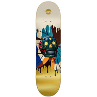 Jart Golden Skateboard Deck - Gold/Brown/Blue-ScootWorld.dk