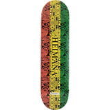 Heart Supply Heimana Reynolds Pro Skateboard Deck - Tribal Rasta-ScootWorld.dk