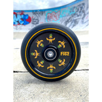 Figz Fullcore 110mm Hjul Til Løbehjul 2-Pak - Tropical-ScootWorld.dk