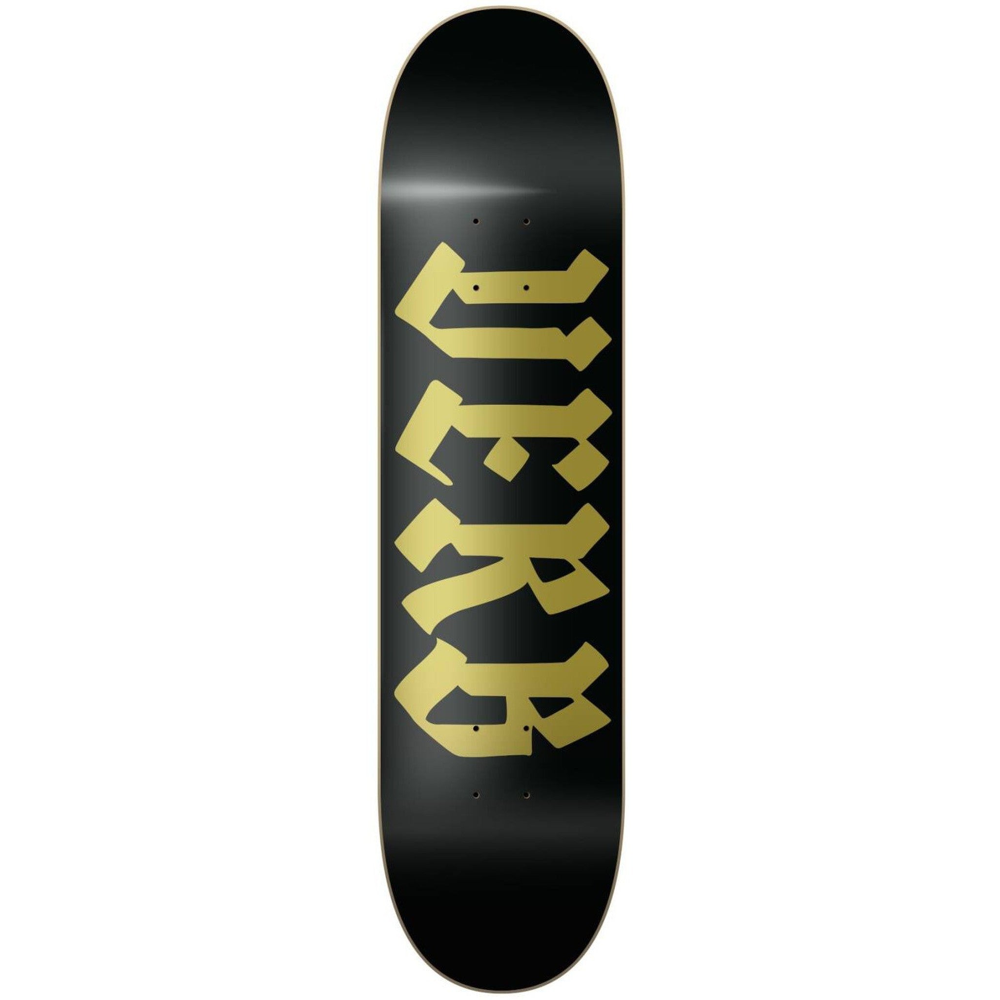 Verb Calligraphy Skateboard Deck - Gold-ScootWorld.dk