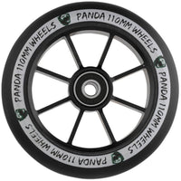 Panda Spoked V2 110mm Hjul Til Løbehjul - Black-ScootWorld.dk