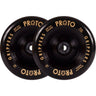 Proto Full Core Grippers Hjul til løbehjul 2-Pak - Black