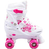 Roces Quaddy 3.0 Adjustable Quad Roller Skates (Kids) - White