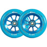 River Glide Sapphire Scooter Wheels 2-Pack - Blue
