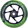 Striker Lux Spoked 110mm Stunt Scooter Wheels - Black/Lime