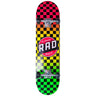 RAD Checkers Progressive Complete Skateboard - Rasta
