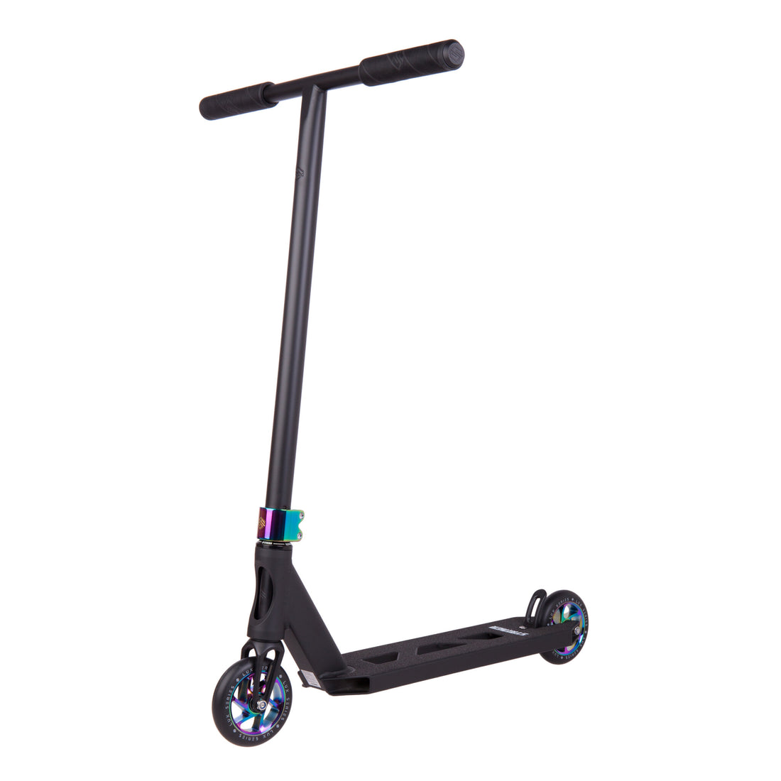 Striker Essential Stunt Scooter - Black/Rainbow