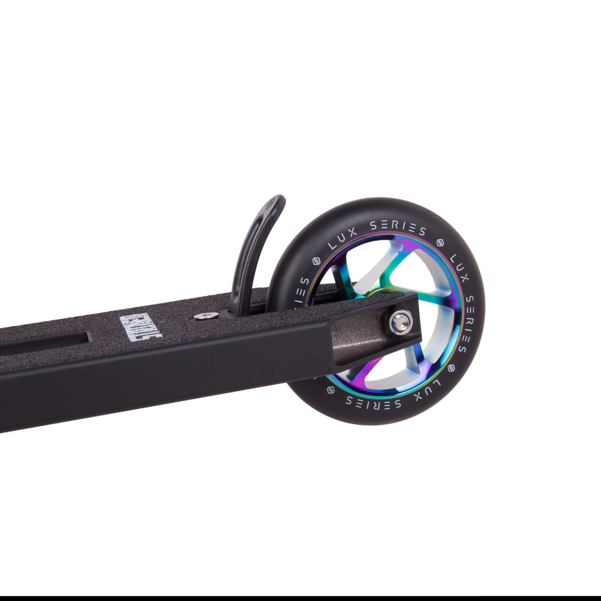 Striker Essential Stunt Scooter - Black/Rainbow