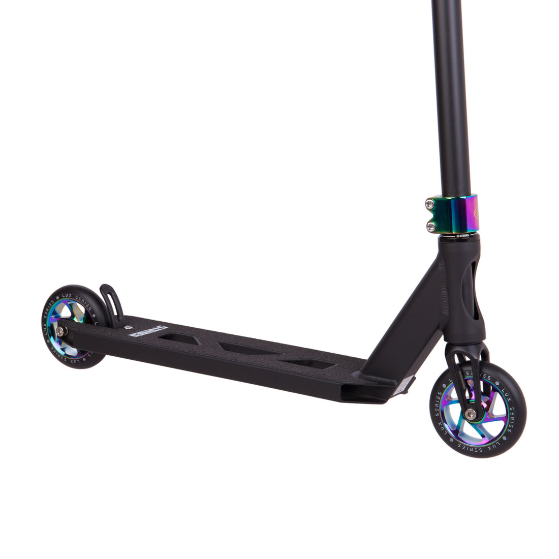 Striker Essential Stunt Scooter - Black/Rainbow