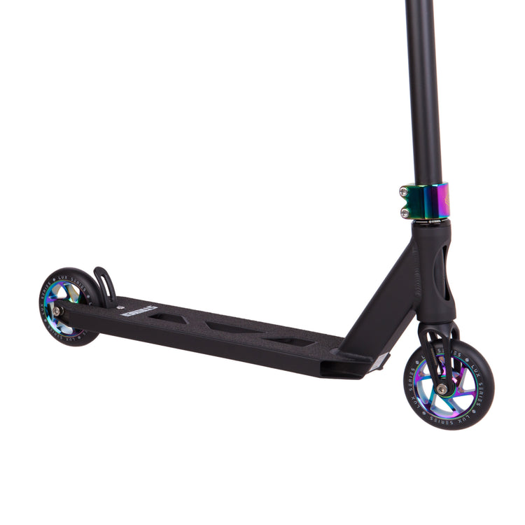 Striker Essential Stunt Scooter - Black/Rainbow