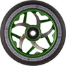 Striker Essence V3 Black PU 110mm Stunt Scooter Wheels - Green