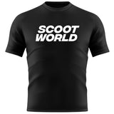 ScootWorld Big Logo Tshirt - Black-ScootWorld.dk