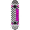 Speed Demons Checker Complete Skateboard - Checkers Pink